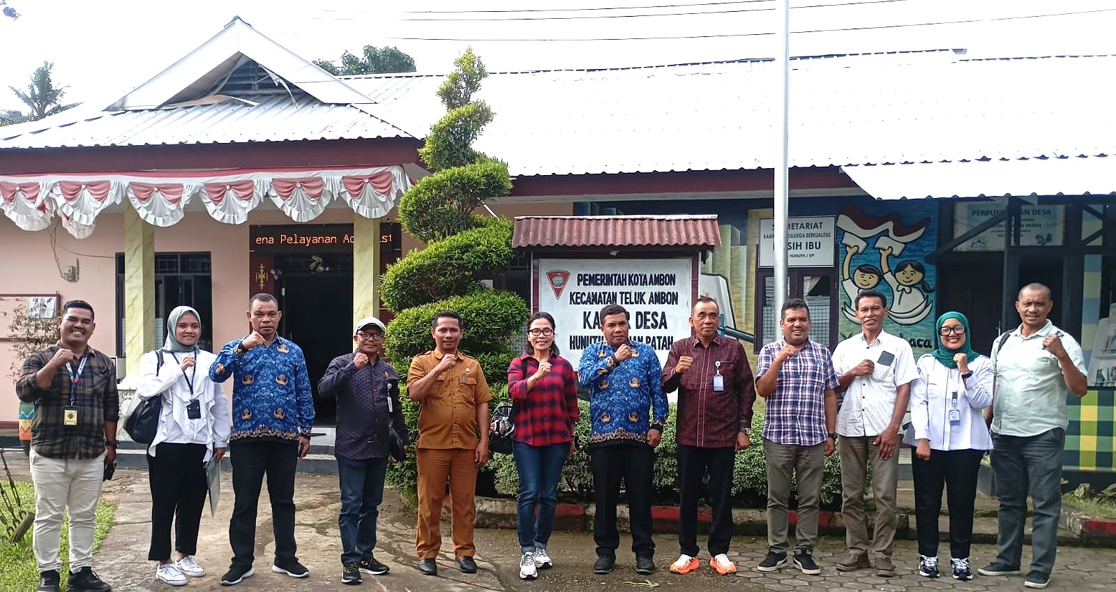 Kunjungi Desa Hunuth, Direktur Pengembangan Produk Unggulan Kemendes PDT Dorong Optimalisasi Kopdes Merah Putih Untuk Pengembangan Produk Unggulan Desa.